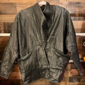 Leather jacket